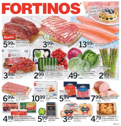 Fortinos Flyer March 16 to 22