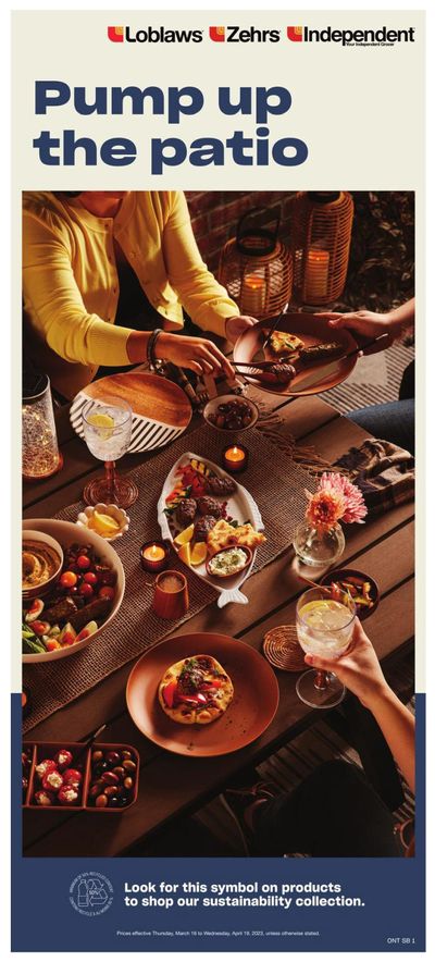 Loblaws (ON) Pump Up The Patio Flyer March 16 to April 19