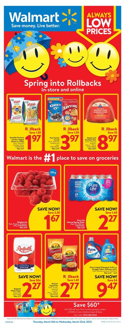 Walmart (ON) Flyer March 16 to 22