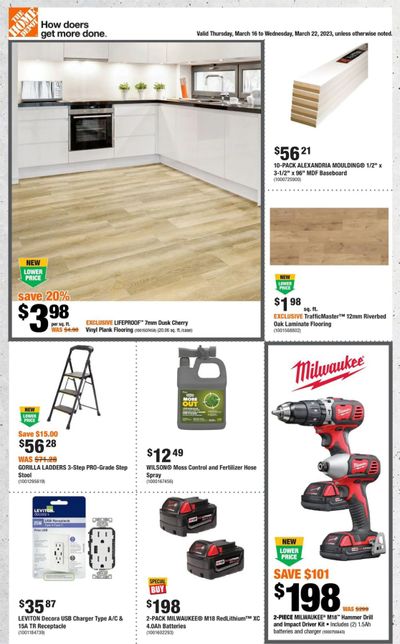Home Depot (BC) Flyer March 16 to 22