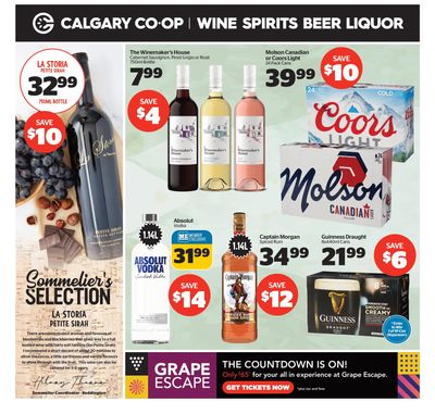 Calgary Co-op Liquor Flyer March 16 to 22