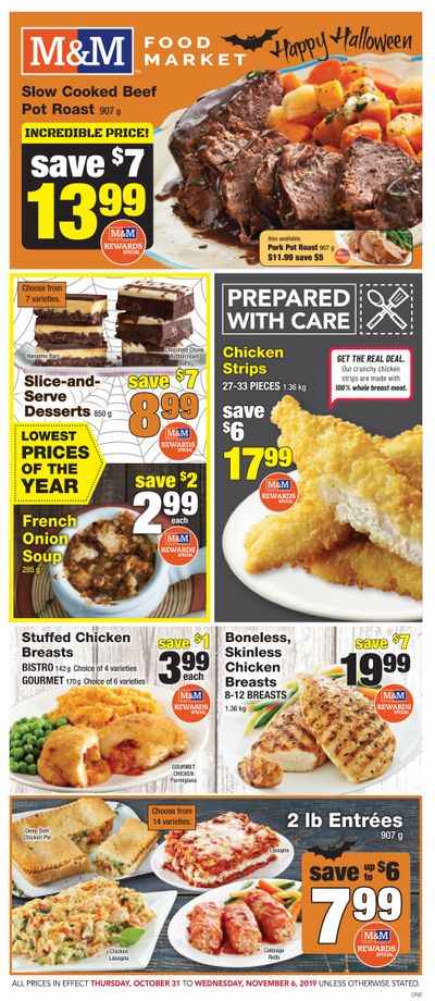 M&M Food Market (ON) Flyer October 31 to November 6