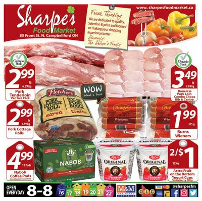 Sharpe's Food Market Flyer March 16 to 22