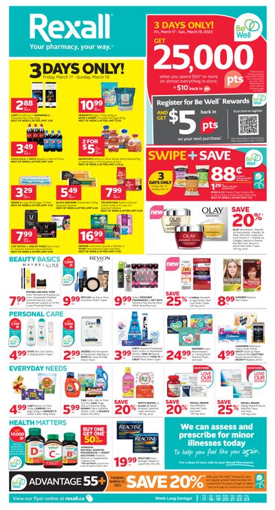 Rexall (ON) Flyer March 17 to 23