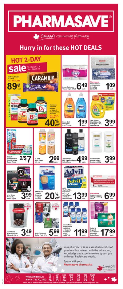 Pharmasave (West) Flyer March 17 to 30