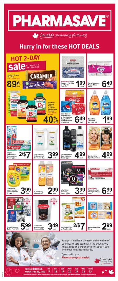 Pharmasave (West) Flyer March 17 to 23