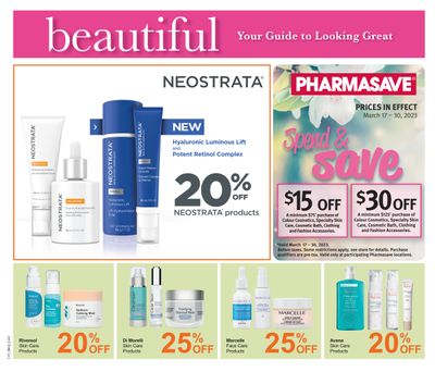 Pharmasave Beautiful Flyer March 17 to 30