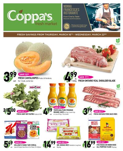 Coppa's Fresh Market Flyer March 16 to 22