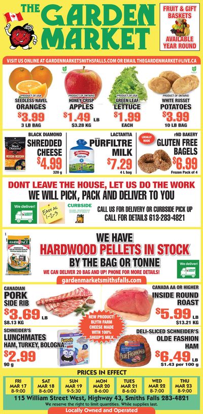 The Garden Market Flyer March 17 to 23