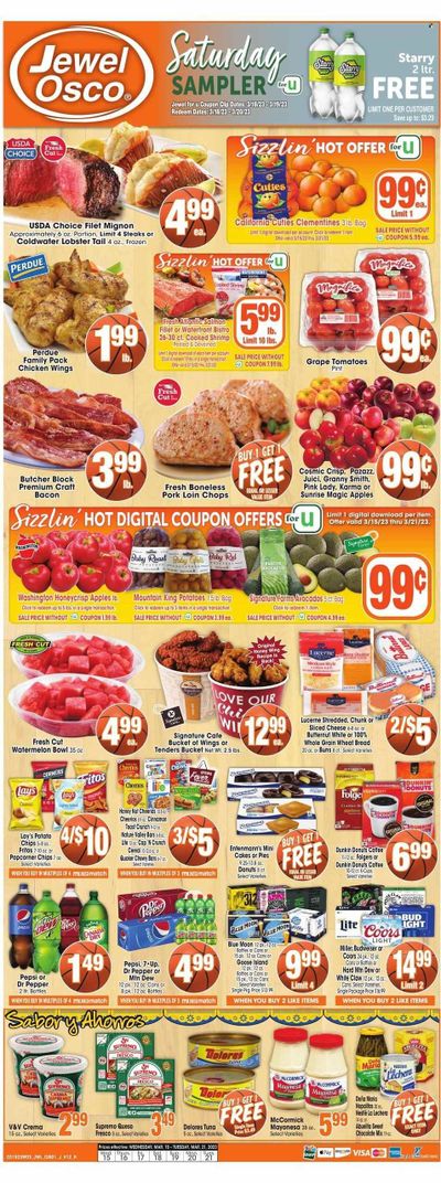 Jewel Osco (IL) Weekly Ad Flyer Specials March 15 to March 21, 2023