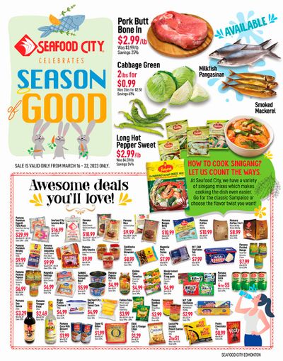 Seafood City Supermarket (West) Flyer March 16 to 22