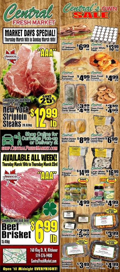 Central Fresh Market Flyer March 16 to 23