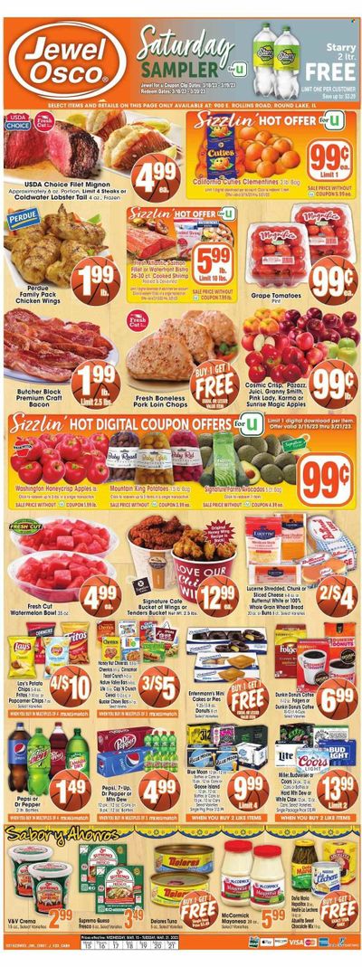 Jewel Osco (IL) Weekly Ad Flyer Specials March 15 to March 21, 2023