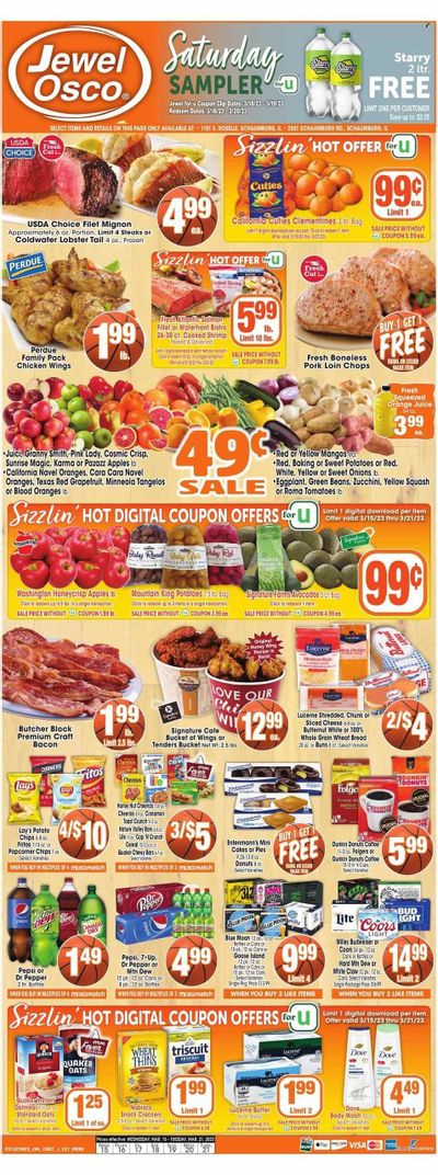 Jewel Osco (IL) Weekly Ad Flyer Specials March 15 to March 21, 2023