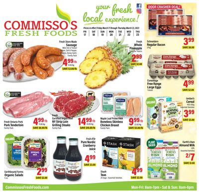 Commisso's Fresh Foods Flyer March 17 to 23