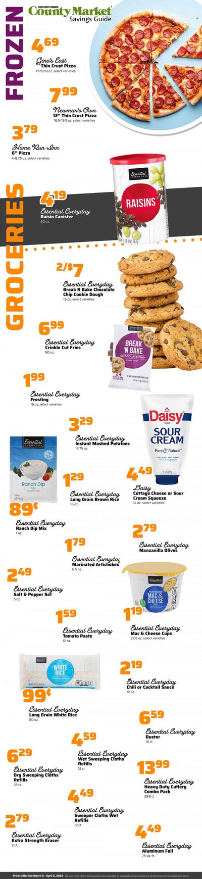 County Market (IL, IN, MO) Weekly Ad Flyer Specials March 6 to April 2, 2023
