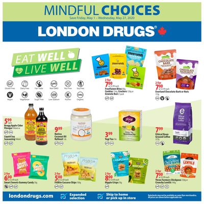 London Drugs Mindful Choices Flyer May 1 to 27