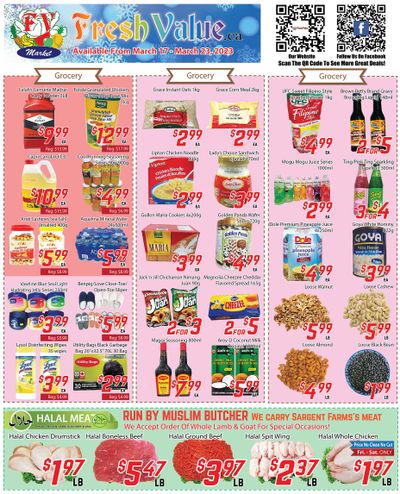 Fresh Value Flyer March 17 to 23