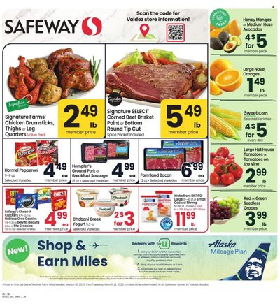 Safeway (AK) Weekly Ad Flyer Specials March 15 to March 21, 2023