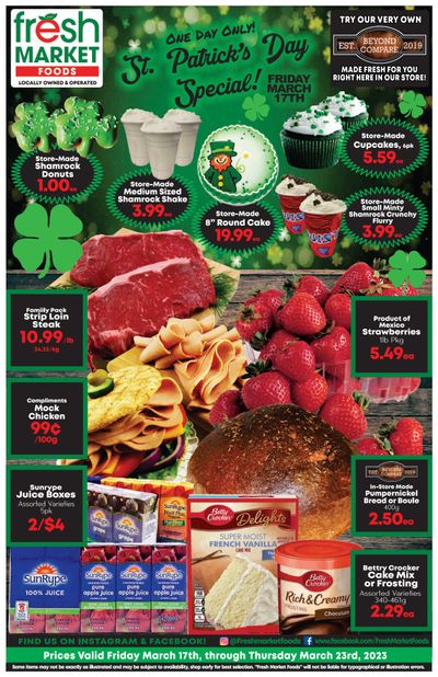 Fresh Market Foods Flyer March 17 to 23