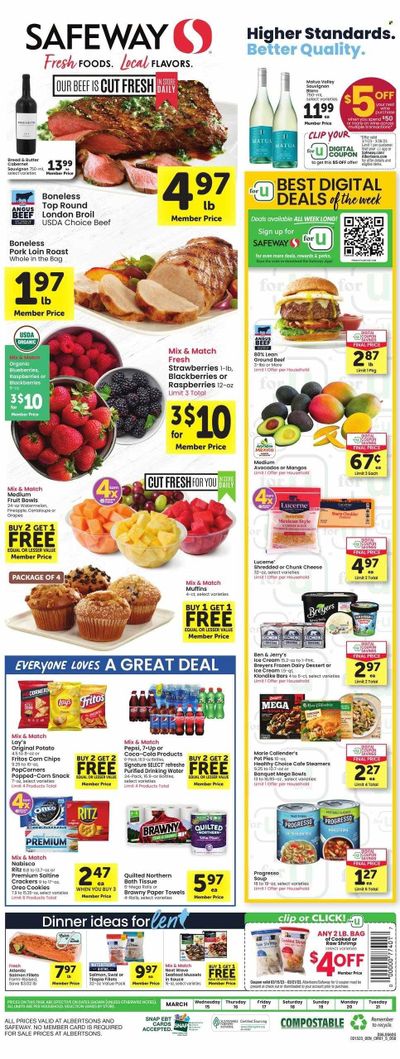 Safeway (NE) Weekly Ad Flyer Specials March 15 to March 21, 2023