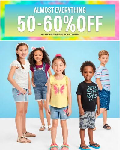 The Children’s Place Canada Sale: Save 50% – 60% off Everything + 70% – 80% off all Clearance + FREE Shipping