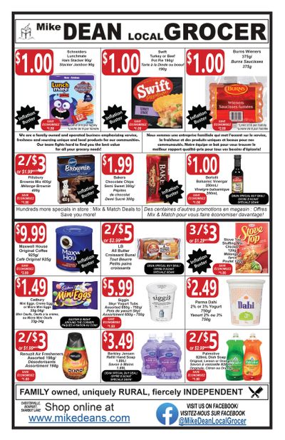 Mike Dean Local Grocer Flyer March 17 to 23