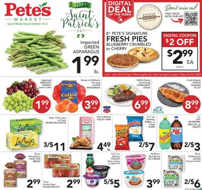 Pete's Fresh Market (IL) Weekly Ad Flyer Specials March 15 to March 21, 2023
