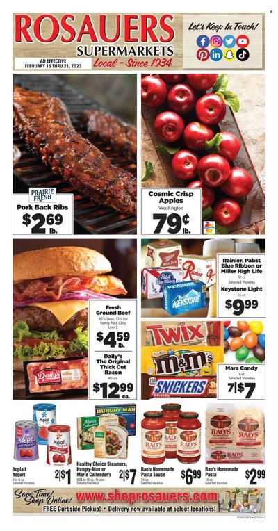 Rosauers (ID, MT, OR, WA) Weekly Ad Flyer Specials March 15 to March 21, 2023