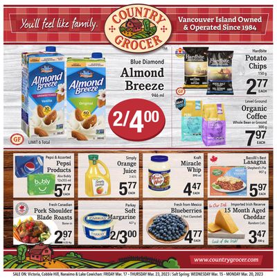 Country Grocer Flyer March 17 to 23