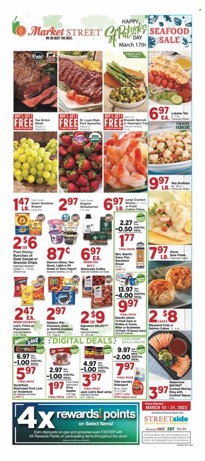 Market Street (NM, TX) Weekly Ad Flyer Specials March 15 to March 21, 2023