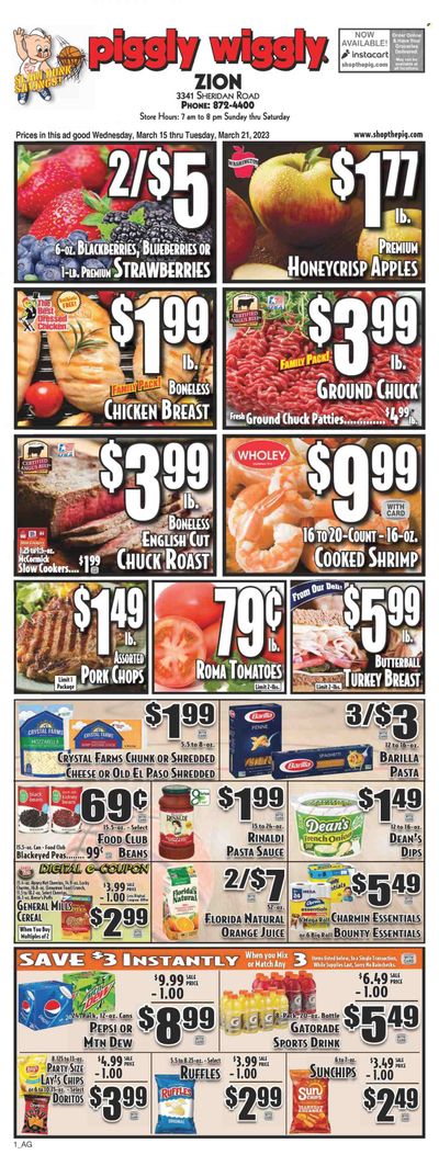 Piggly Wiggly (GA, SC) Weekly Ad Flyer Specials March 15 to March 21, 2023