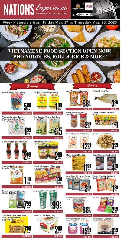 Nations Fresh Foods (Toronto) Flyer March 17 to 23