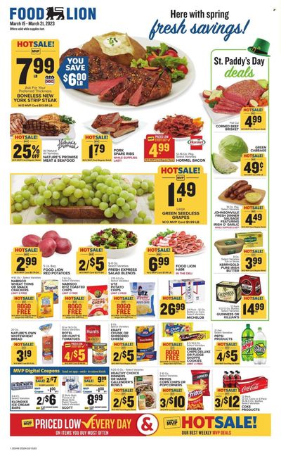 Food Lion (GA) Weekly Ad Flyer Specials March 15 to March 21, 2023