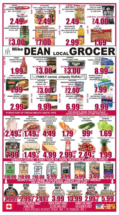 Mike Dean's Super Food Stores Flyer May 1 to 7