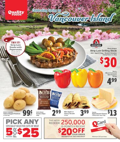 Quality Foods Flyer March 20 to 26