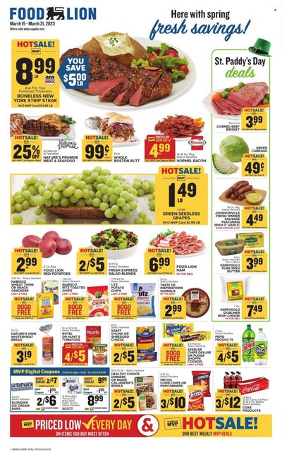 Food Lion (PA) Weekly Ad Flyer Specials March 15 to March 21, 2023
