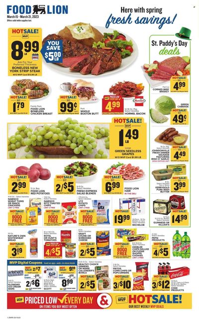 Food Lion (NC) Weekly Ad Flyer Specials March 15 to March 21, 2023