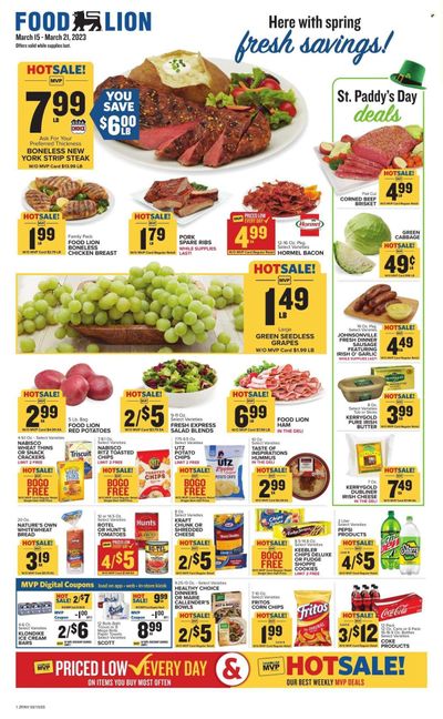 Food Lion (KY) Weekly Ad Flyer Specials March 15 to March 21, 2023