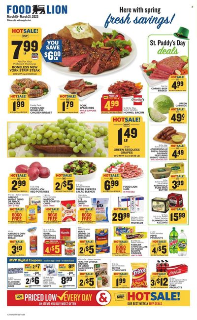 Food Lion (TN) Weekly Ad Flyer Specials March 15 to March 21, 2023