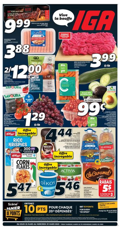 IGA (QC) Flyer March 23 to 29