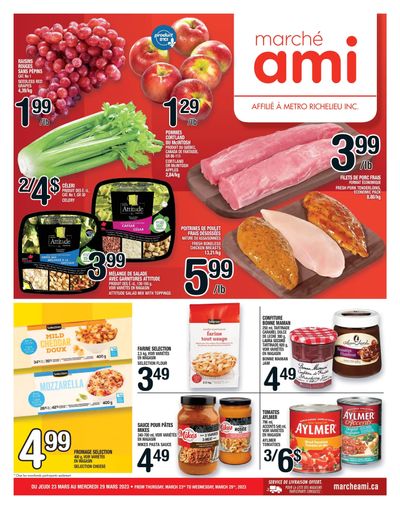 Marche Ami Flyer March 23 to 29