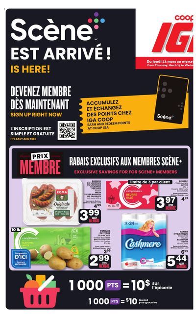 Coop IGA Flyer March 23 to 29