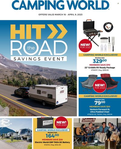 Gander RV & Outdoors Weekly Ad Flyer Specials March 16 to April 9, 2023
