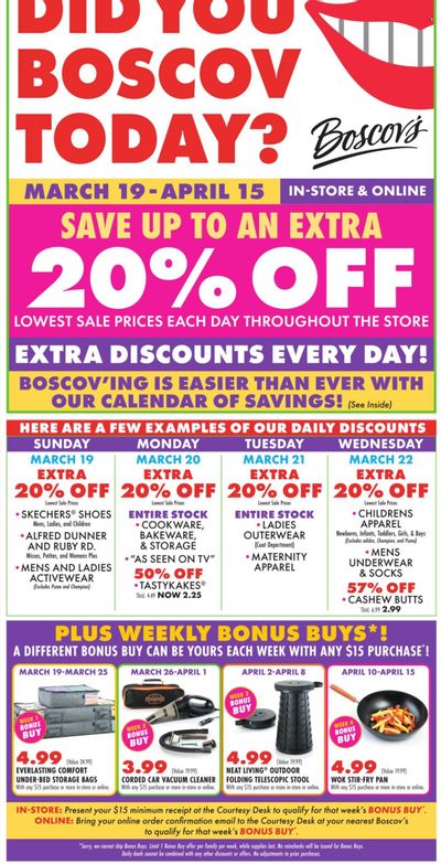 Boscov's (CT, DE, MD, NJ, NY, PA) Weekly Ad Flyer Specials March 16 to March 22, 2023