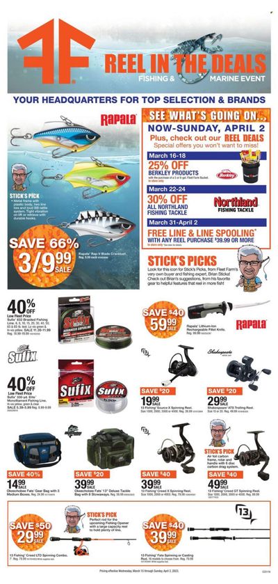 Fleet Farm (IA, MN, ND, WI) Weekly Ad Flyer Specials March 15 to April 2, 2023