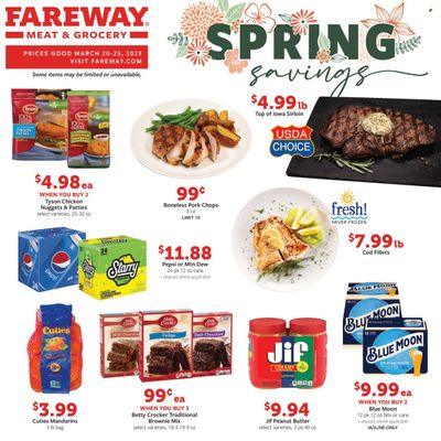 Fareway (IA) Weekly Ad Flyer Specials March 20 to March 25, 2023