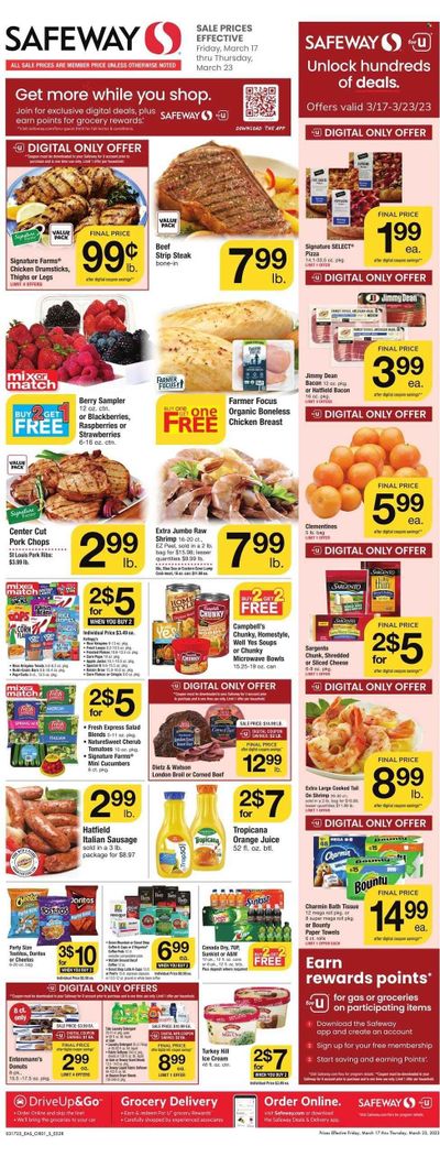 Safeway (MD) Weekly Ad Flyer Specials March 17 to March 23, 2023
