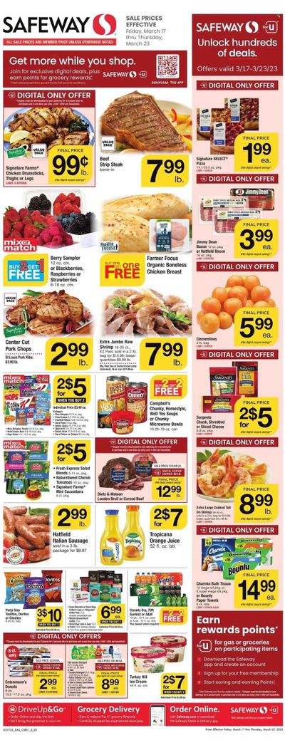 Safeway (MD) Weekly Ad Flyer Specials March 17 to March 23, 2023