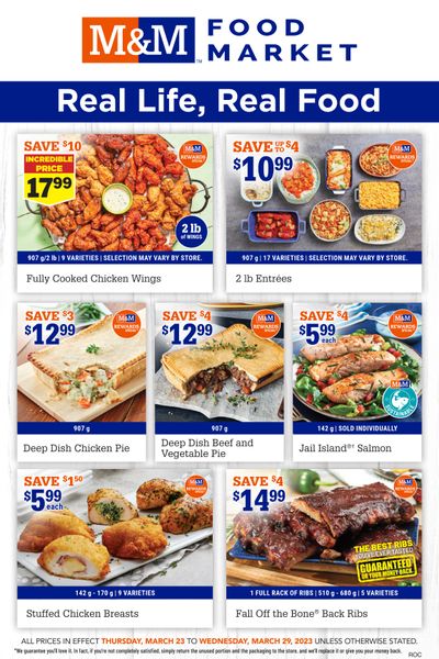 M&M Food Market (Atlantic & West) Flyer March 23 to 29